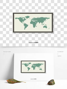 免费世界地图设计素材下载指南 千图网平面设计资源全解析